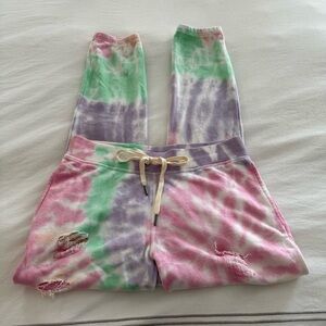 n:Philanthropy tie dye joggers
